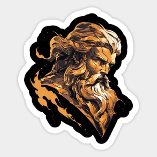 zeus Sticker